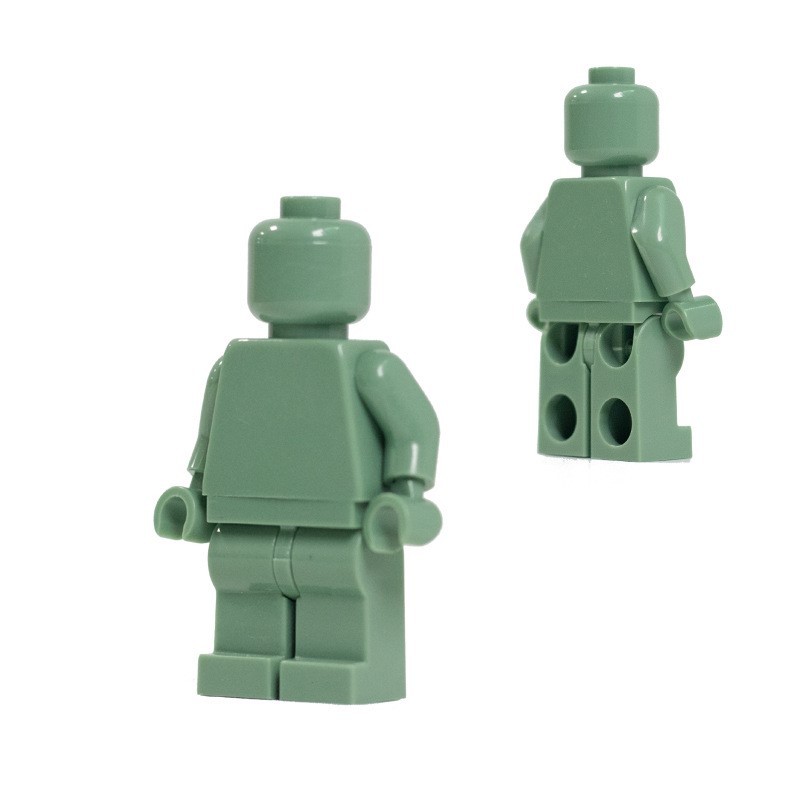 Figurines de blocs de construction de couleur unie, compatibles avec les blocs de construction universels de petite taille et de couleur unie, accessoires de base murale en blocs de construction Trendy Moc (Multi-Création).