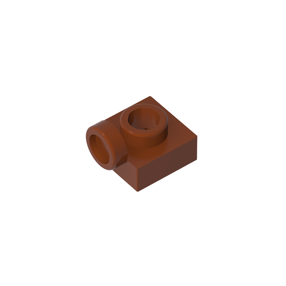 Plaque spéciale 1 x 1 avec des goujons sur le côté-MyGobricksFr