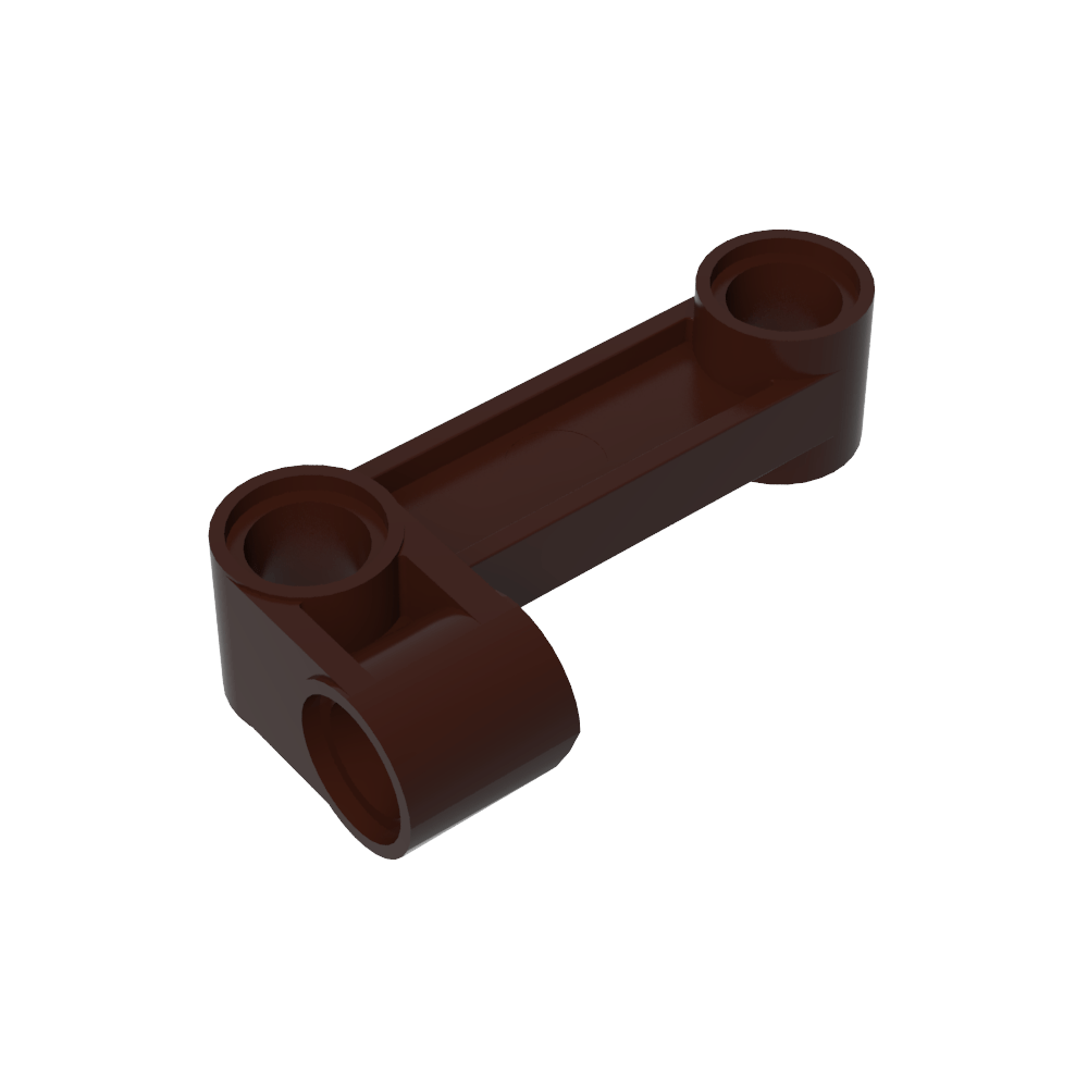 Connecteur à broches Technic perpendiculaire 2 x 4 coudé - Poutre avec trou à 90° Ø 4,8-MyGobricksFr