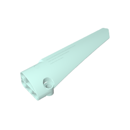 Carénage de panneau Technic n° 6 Long et lisse, côté B-MyGobricksFr