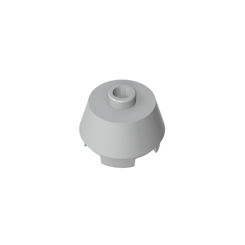 Brique ronde 2 x 2 Cône tronqué-MyGobricksFr