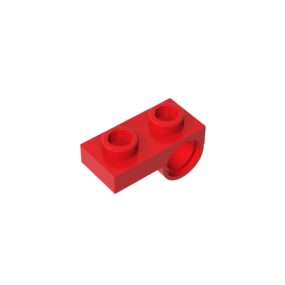Plaque spéciale 1 x 2 avec trou pour goupille-MyGobricksFr