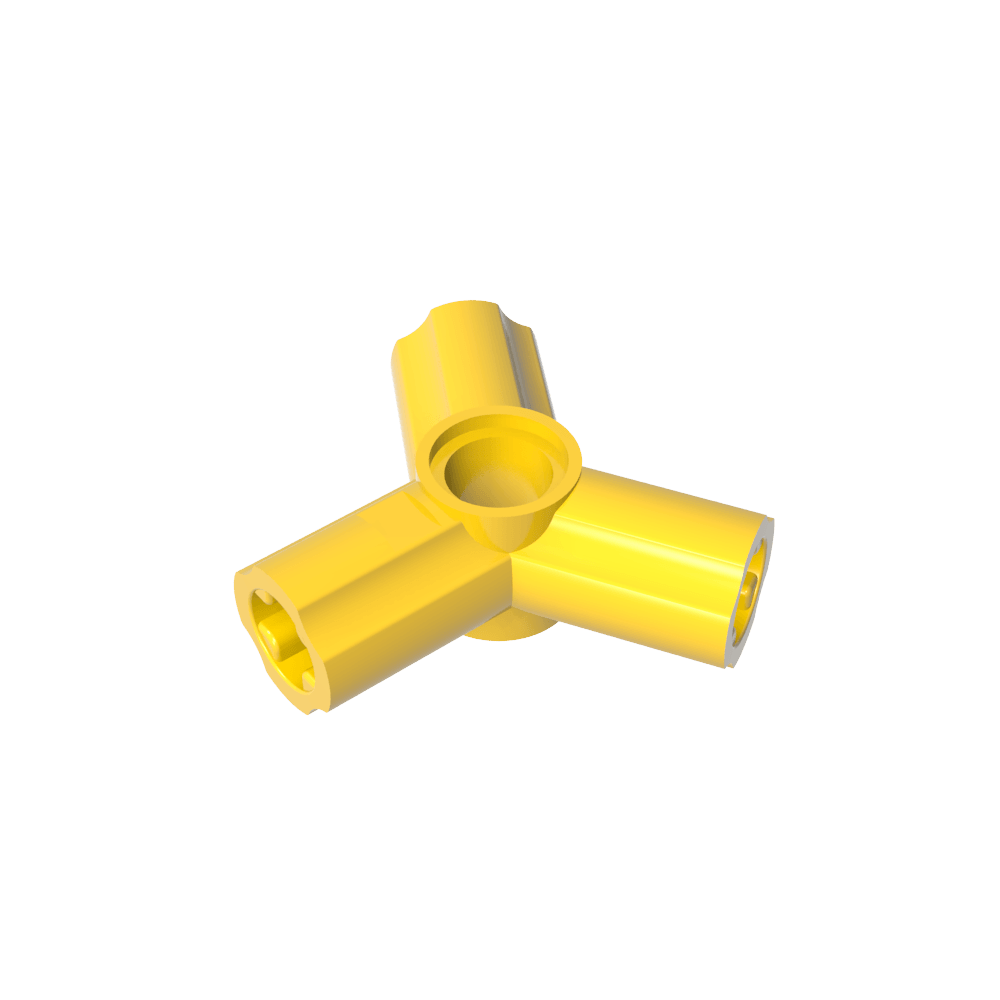 Axe technique et connecteur à broches triple [décalage de 120°]-MyGobricksFr