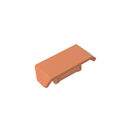 Spoiler 2 x 4 avec poignée [Nature]-MyGobricksFr