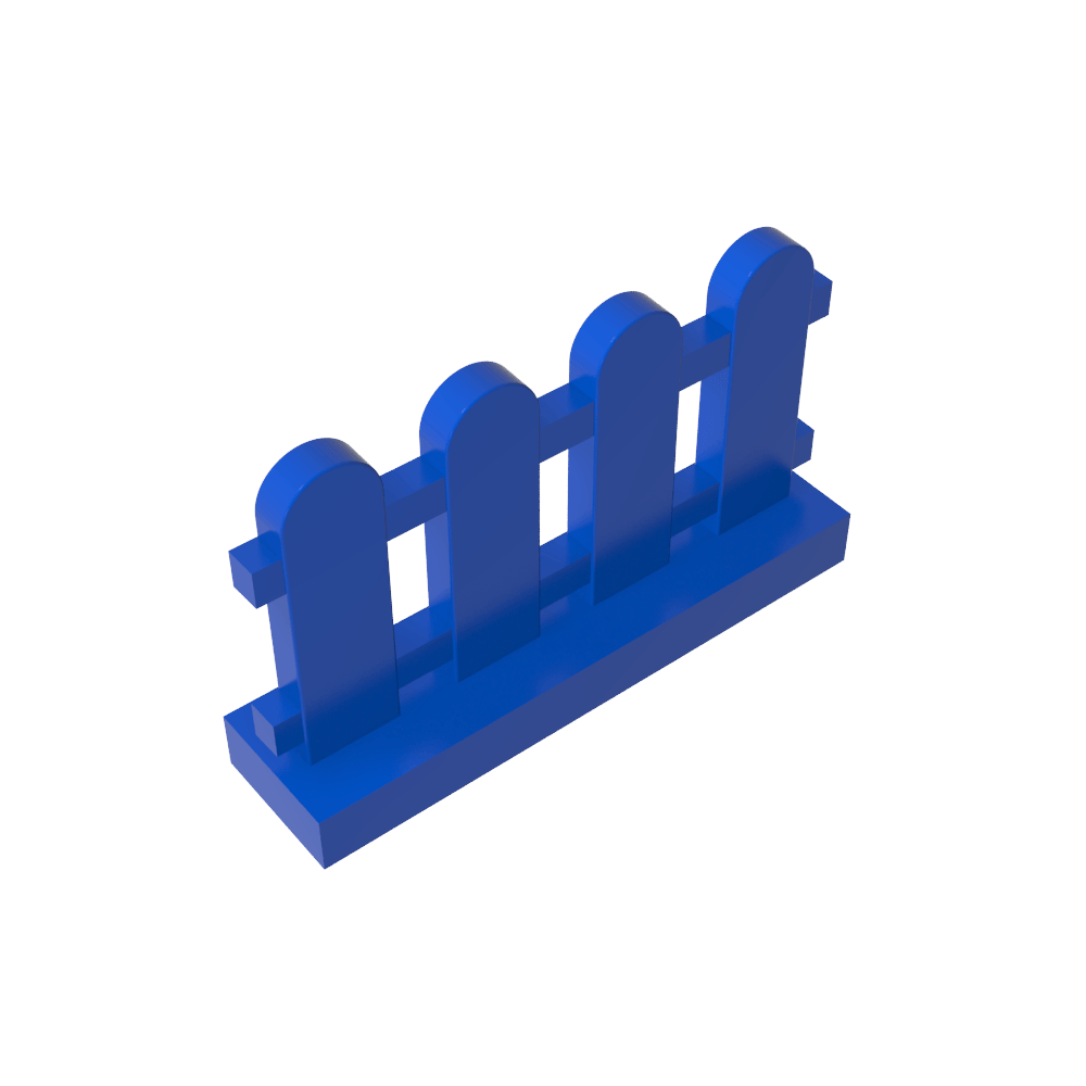 Clôture à piquets 1 x 4 x 2-MyGobricksFr