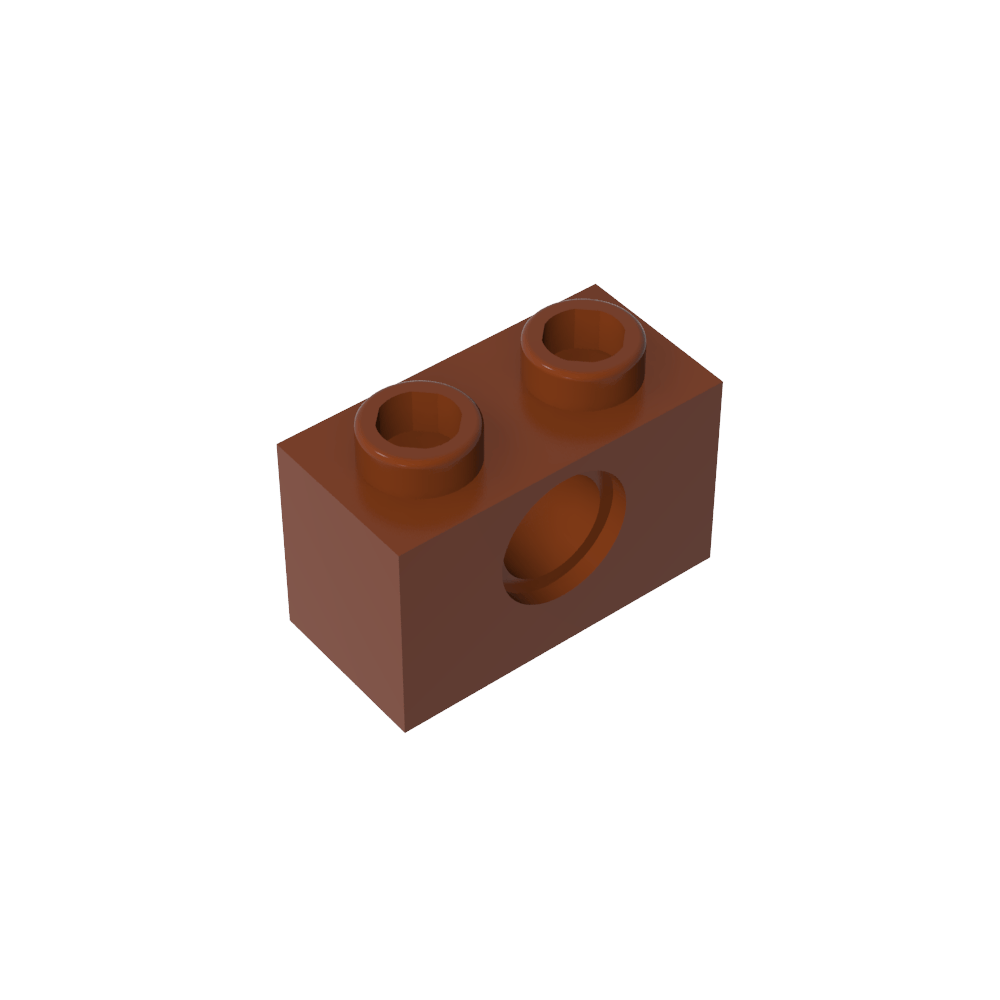 Brique technique 1 x 2 [1 trou]-MyGobricksFr