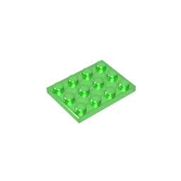 Assiette 3 x 4-MyGobricksFr