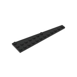 Plaque en coin 12 x 3 gauche-MyGobricksFr