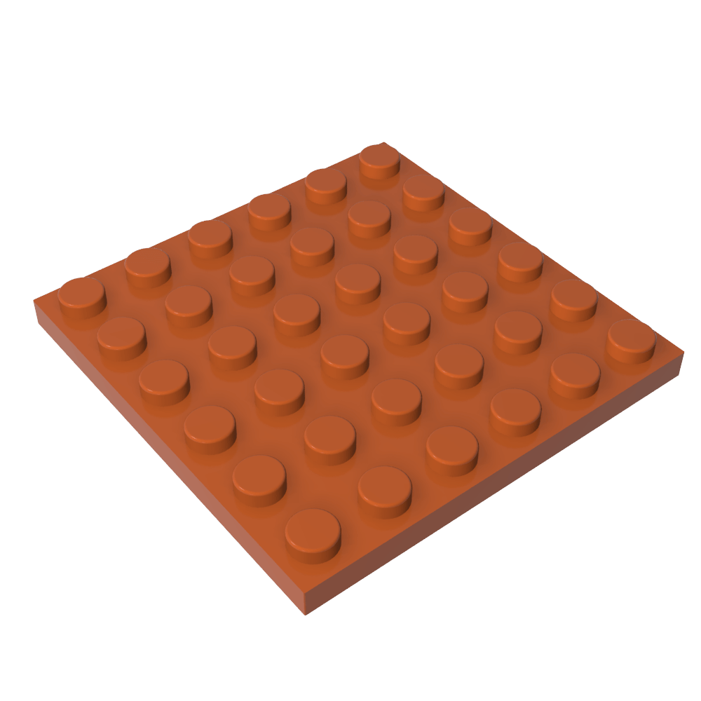 Assiette 6 x 6-MyGobricksFr