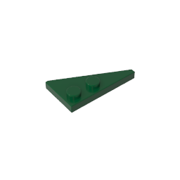 Coin, Plaque 4 x 2 Gauche, Pointu-MyGobricksFr