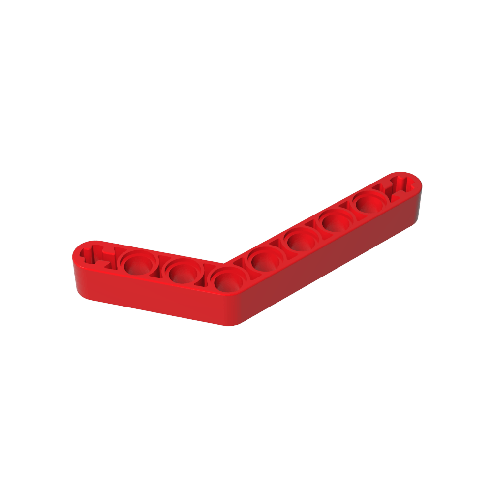 Poutre Technic 1 x 9 pliée (6 - 4) Épaisseur-MyGobricksFr