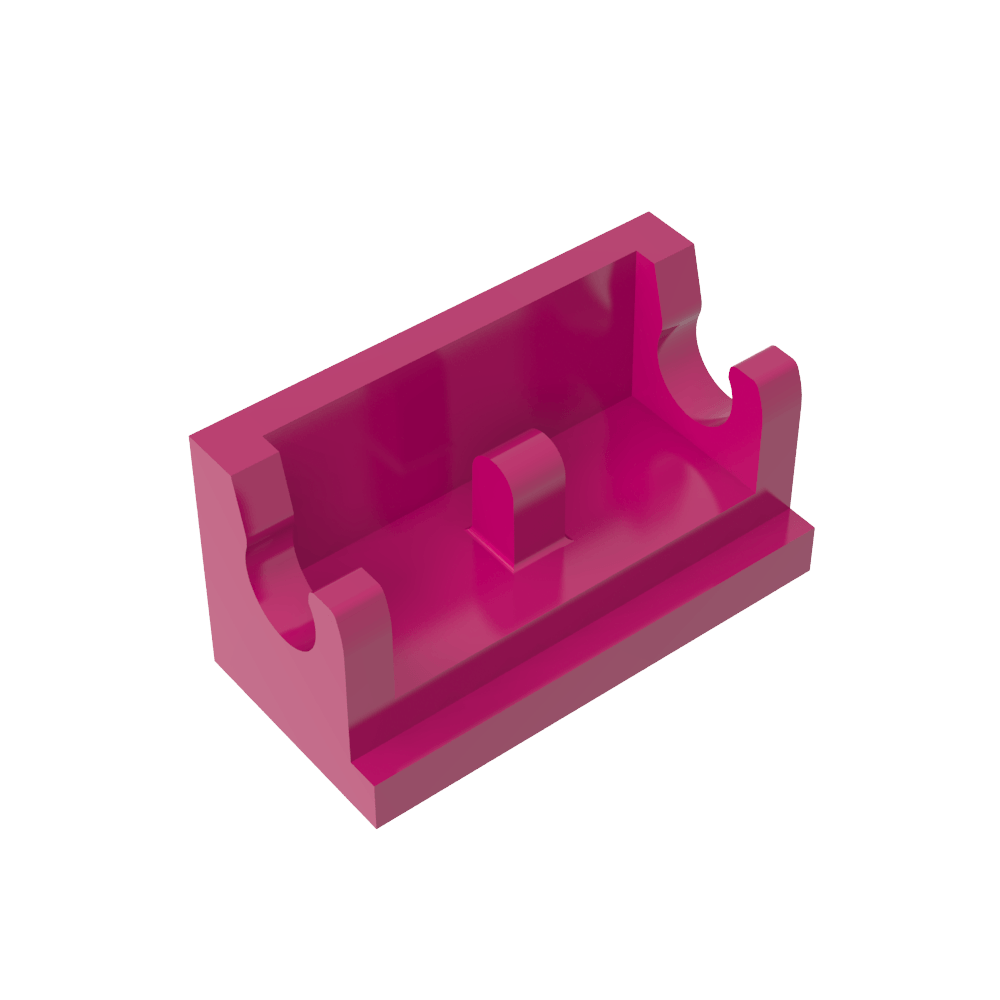 Brique charnière 1 x 2 Base-MyGobricksFr