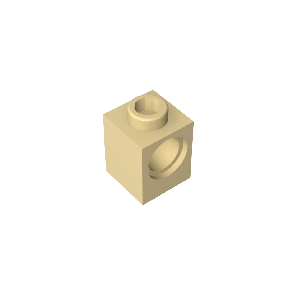 Brique Technic 1 x 1 avec trou-MyGobricksFr