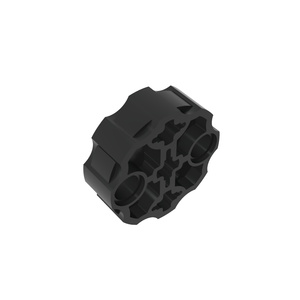 Arme pour figurine de grande taille, canon avec 2 trous de goupille et 3 trous d'axe-MyGobricksFr