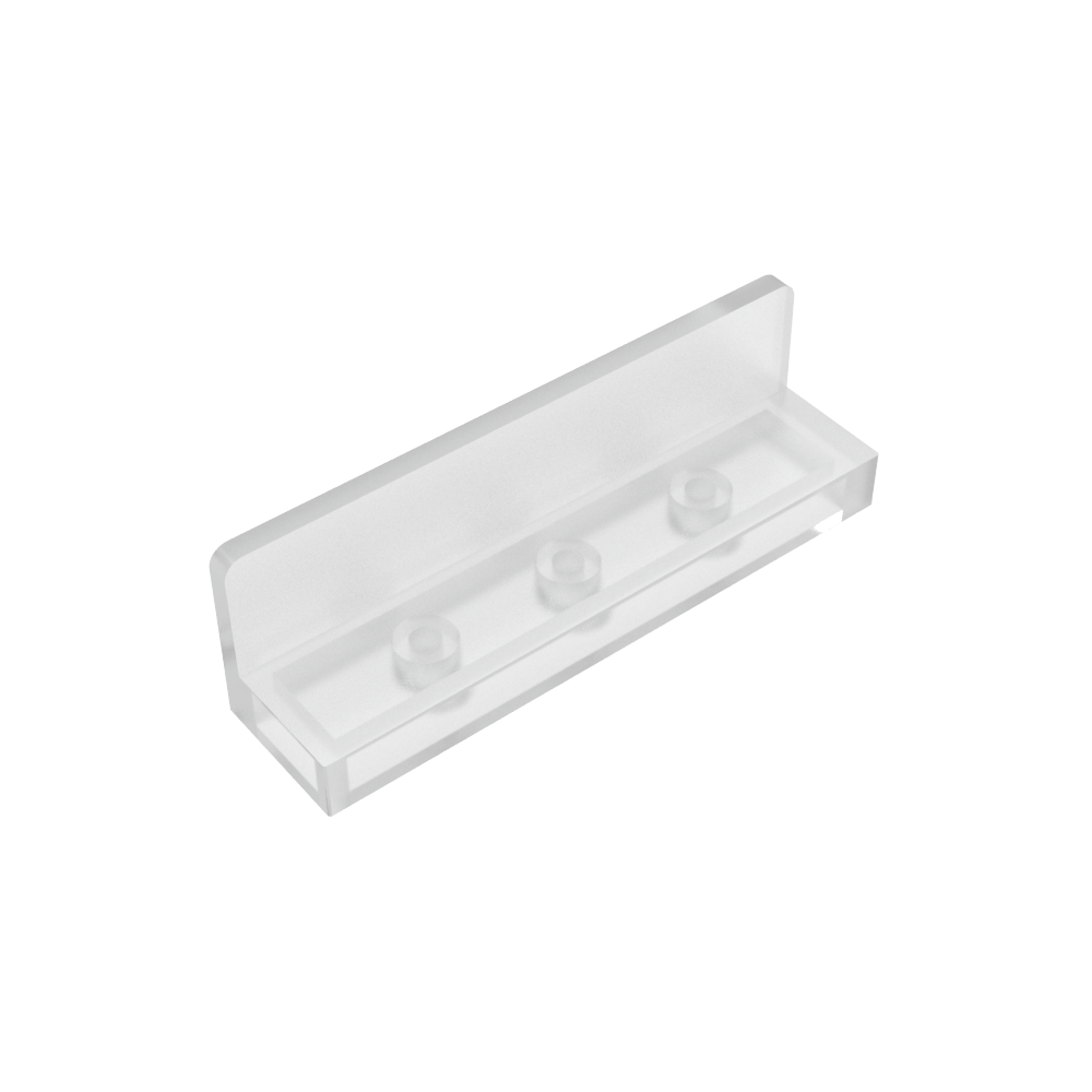 Panneau 1 x 4 x 1 avec coins arrondis [Mur mince]-MyGobricksFr