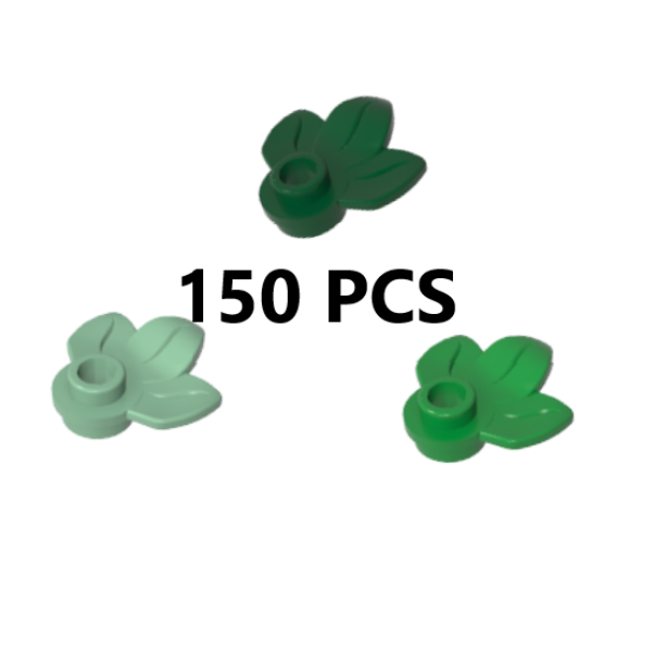 Ensemble de 150 plantes de couleur naturelle #32607