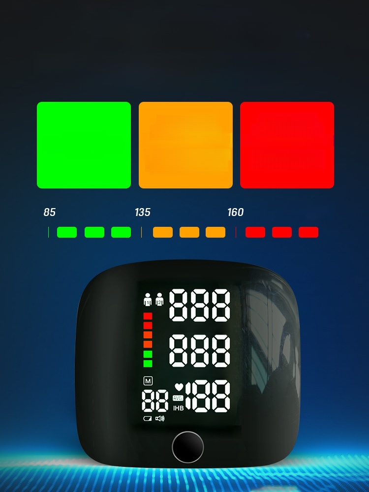 ✅ Certified by FDA, CE, and SGS, with blood pressure accuracy within ±3mmHg and pulse rate within ±5%.