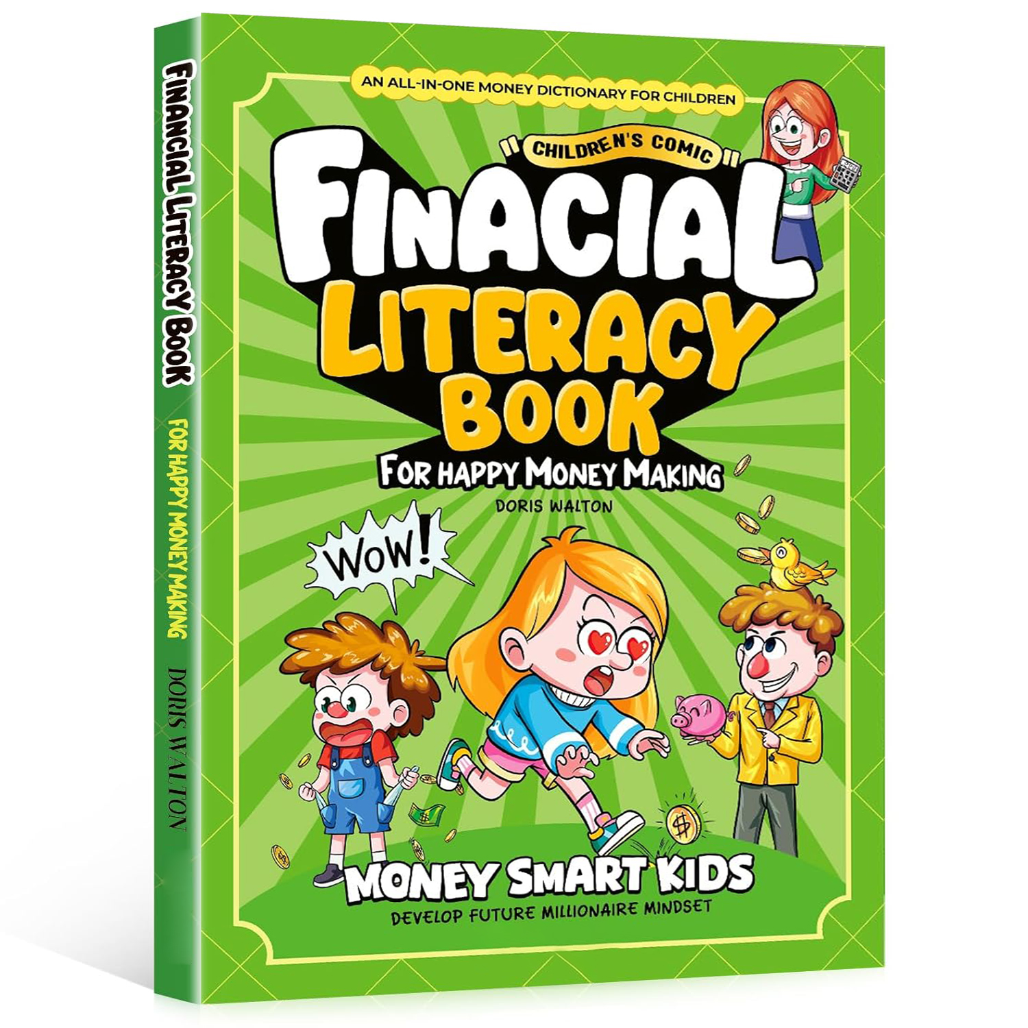 Children's Financial Intelligence Knowledge Book - Financial Thinking Cultivation Comic Version with insights for Young Learners