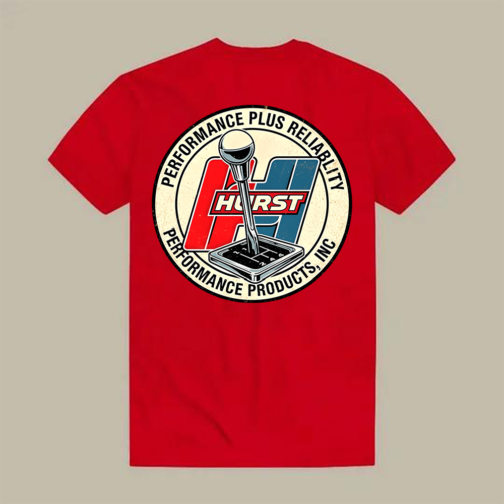 Performance Plus Reliability. Hurst Performance Products, Inc. Printed Men's T-shirt