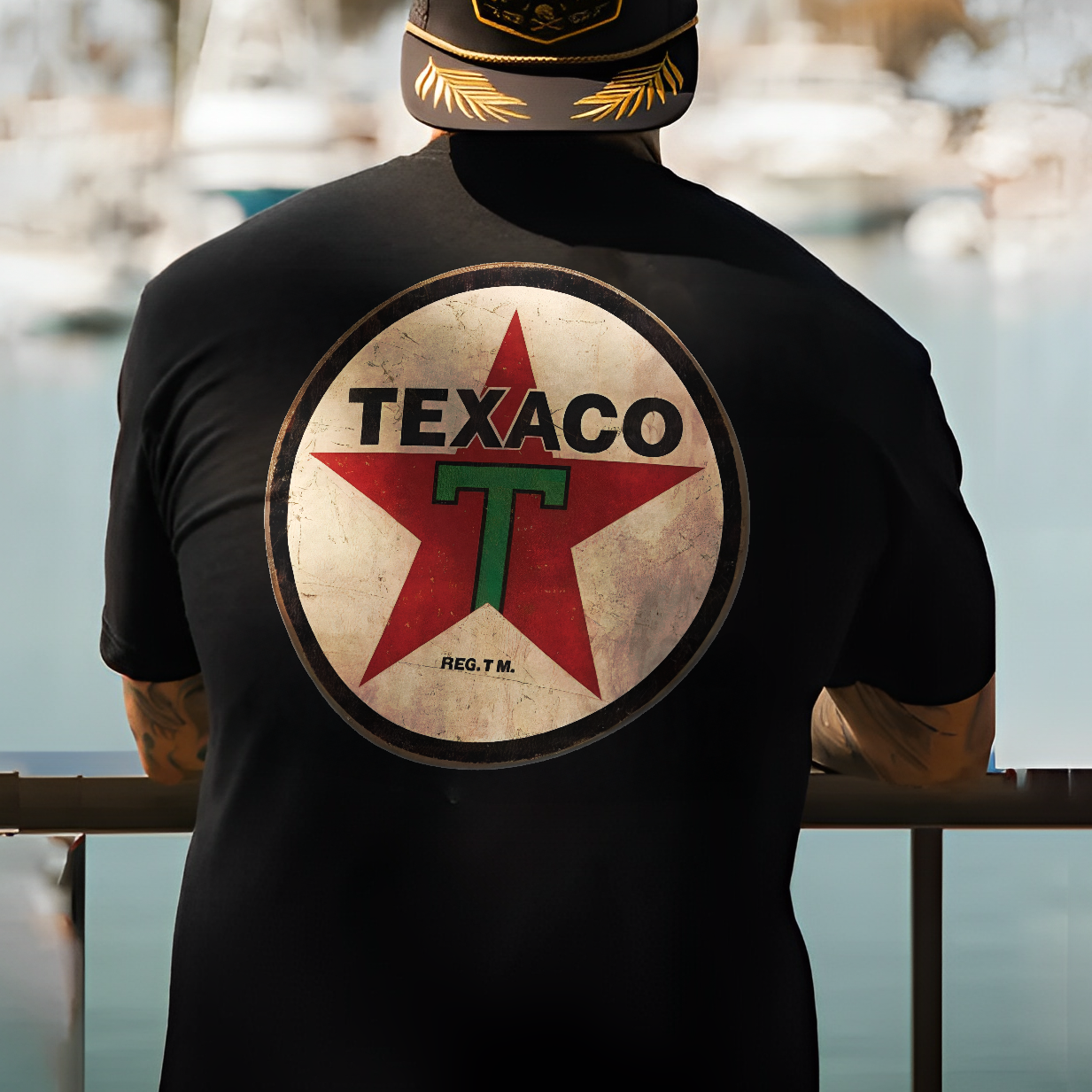 Texaco Printed Men's T-shirt