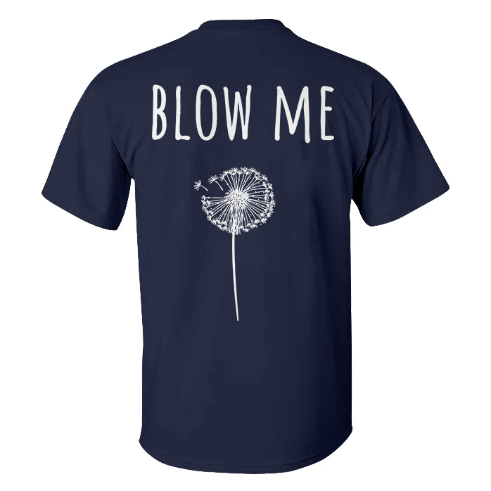 Blow Me Print Men's T-shirt