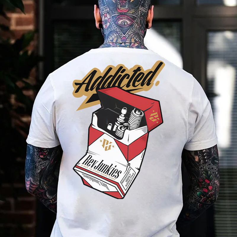 ADDICTED Print Men's T-shirt