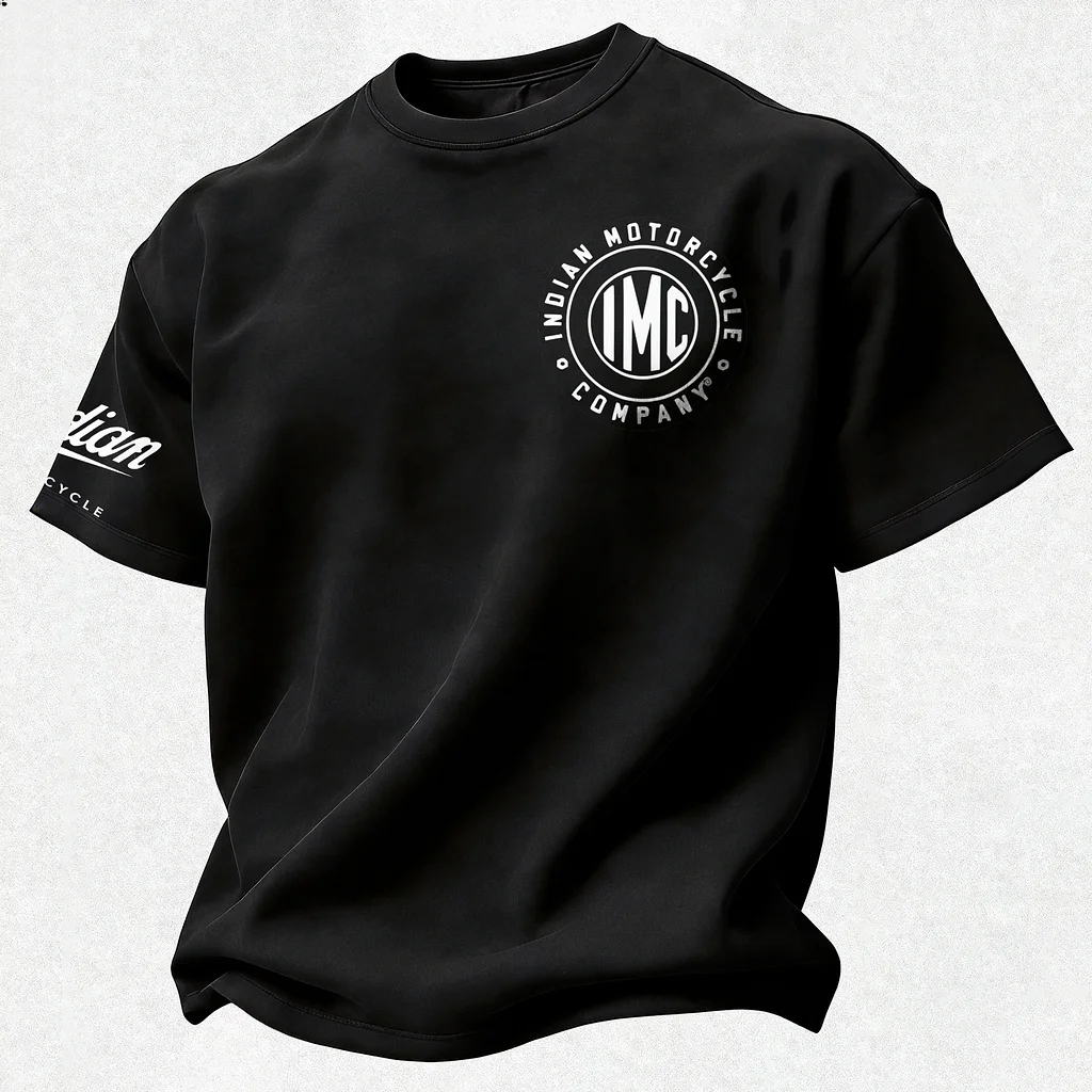 Indian Motorcycle, Indian Motorcycle Company, Imc Printed Men's T-shirt