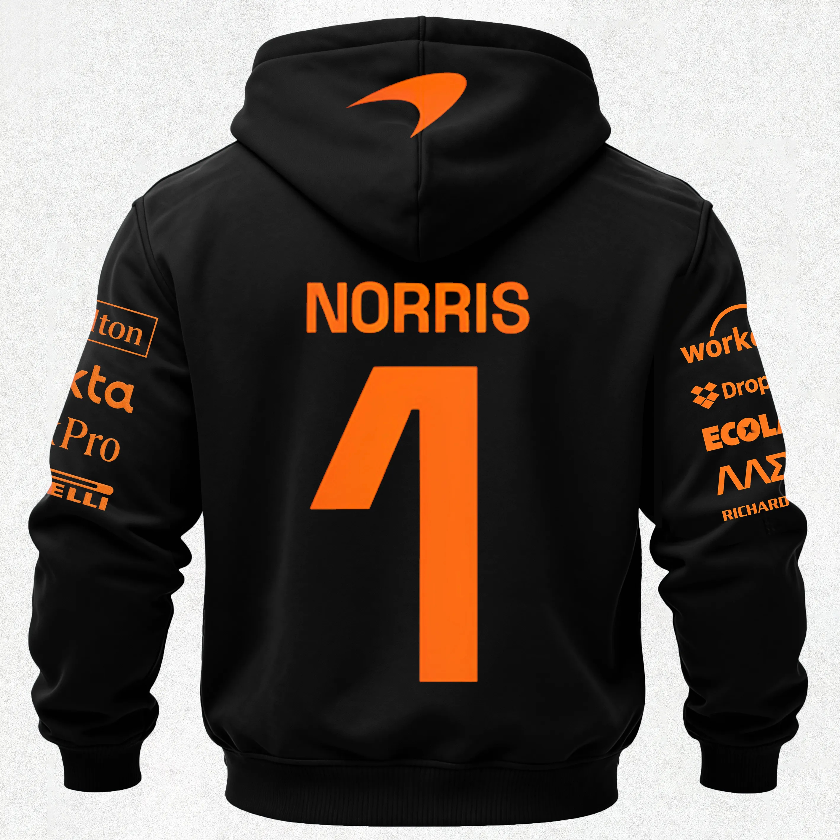Mclaren Norris 4 Racing Printed Men's Hoodie