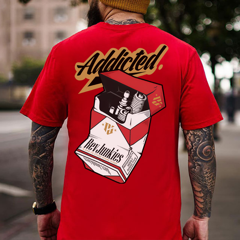 ADDICTED Print Men's T-shirt