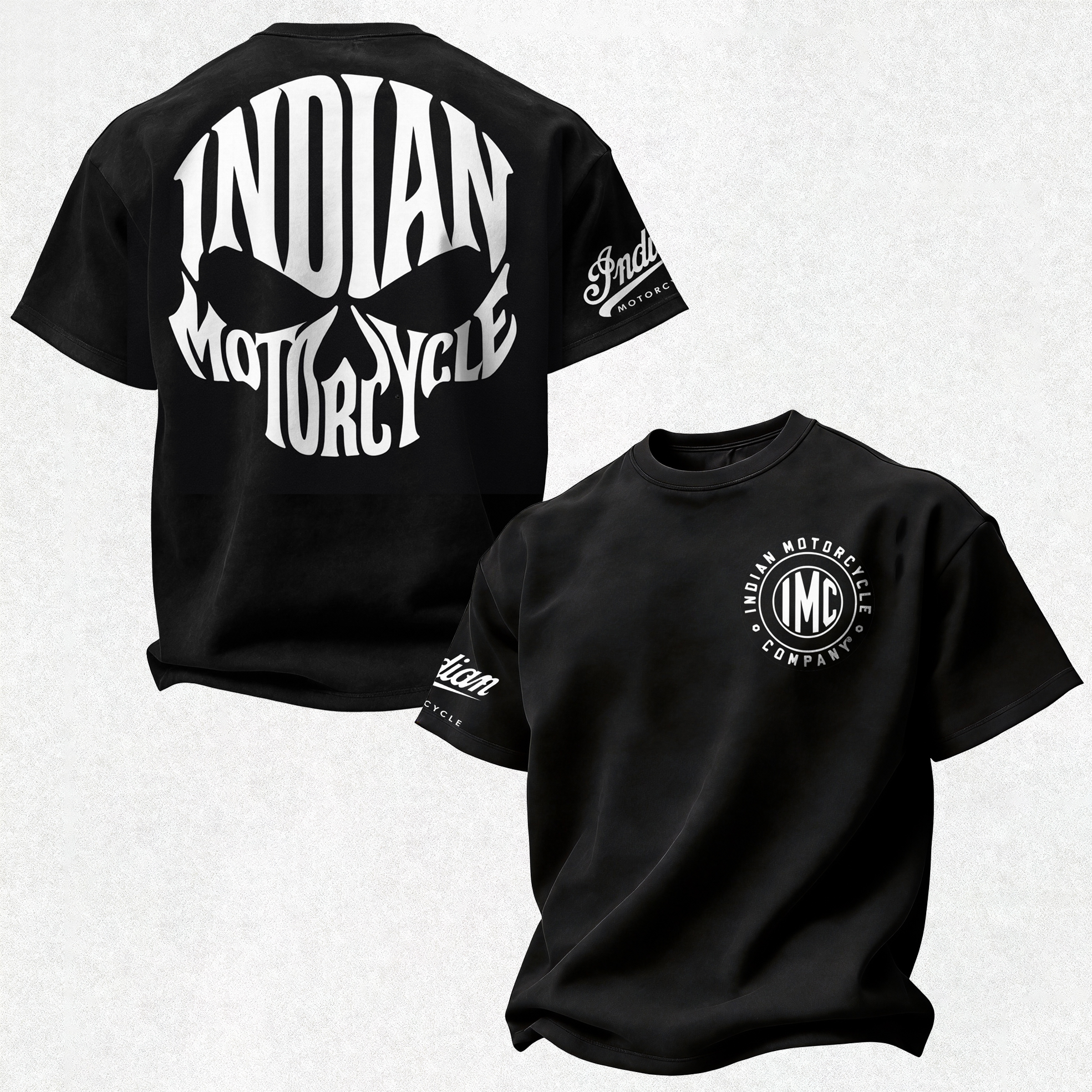 Indian Motorcycle, Indian Motorcycle Company, Imc Printed Men's T-shirt