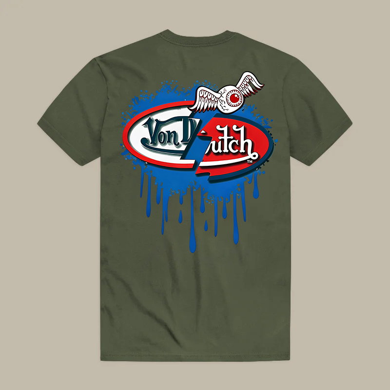 Von Dutch Printed Men's T-shirt