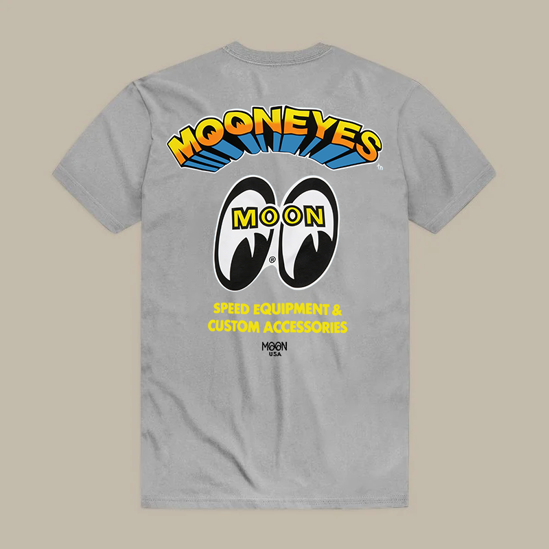 Mooneyes Moon Speed Equipment & Custom Accessories Moon Usa Printed Men's T-shirt