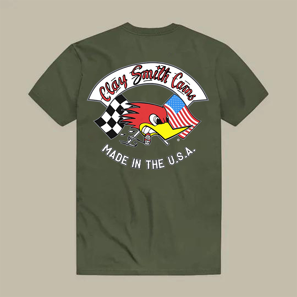 Clay Smith Cams Made In The U.S.A. Printed Men's T-shirt
