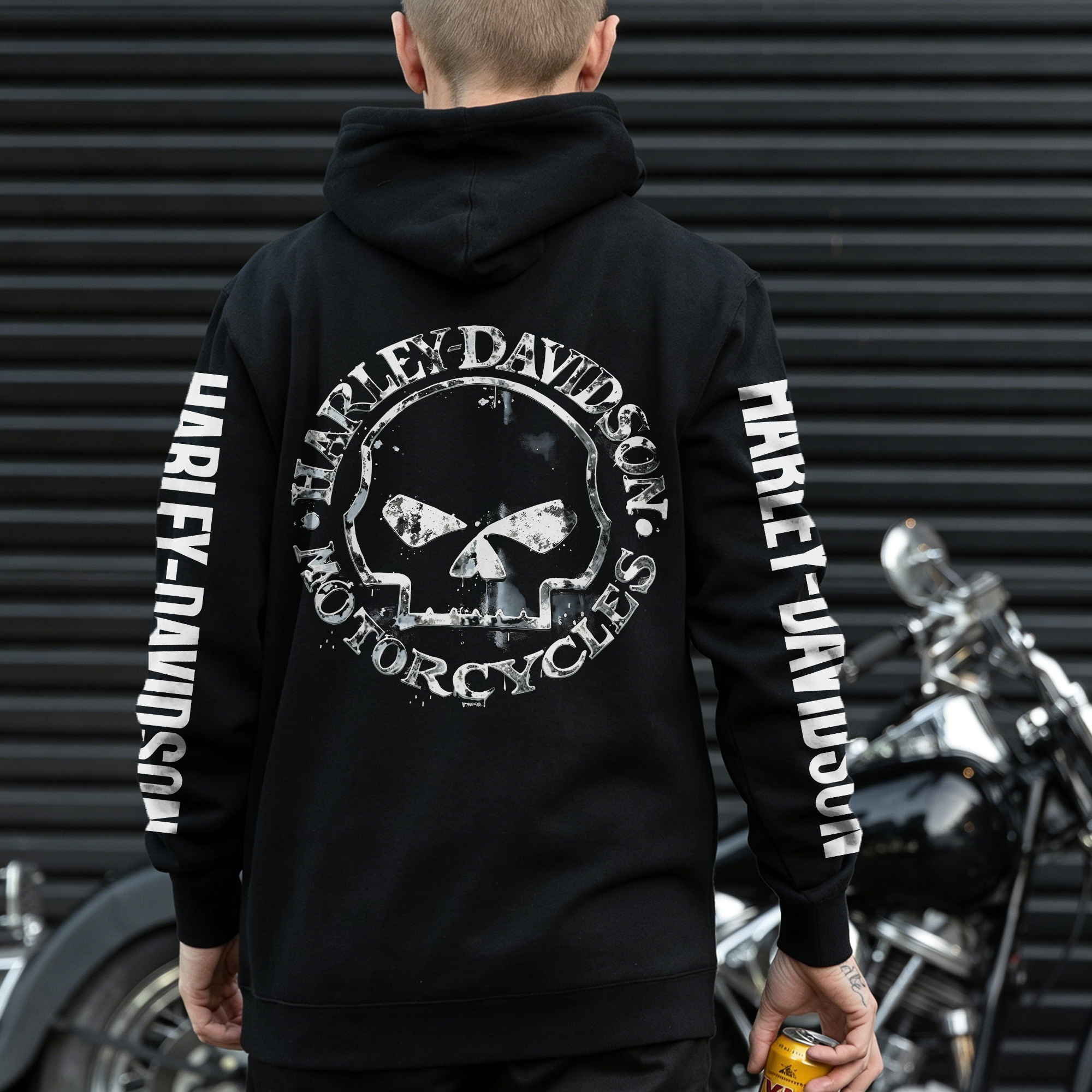 Solid-color Hoodie