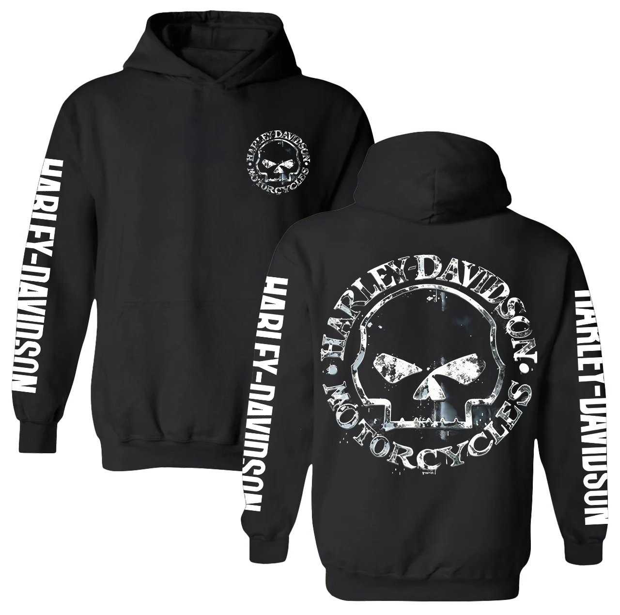 Solid-color Hoodie
