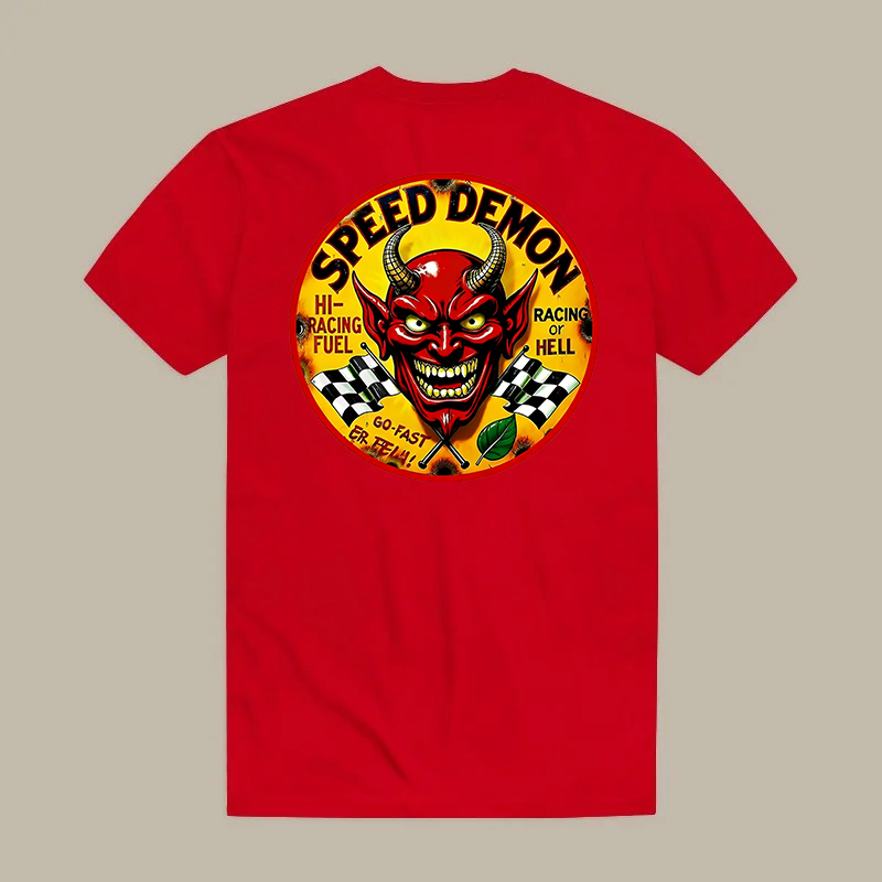 Speed Demon Printed Men's T-shirt