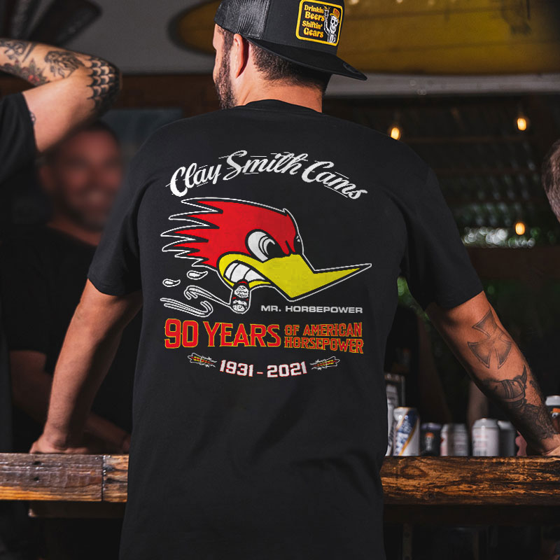 CLAY SMITH CAMS Mr. Horsepower Print Men's T-shirt