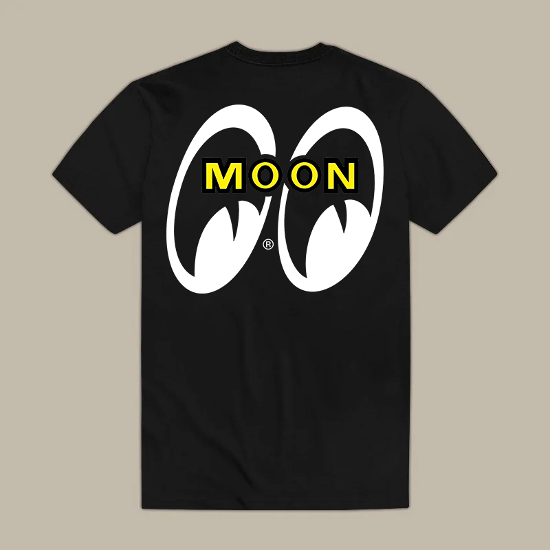 Mooneyes Classic Logo Printed Men's T-shirt