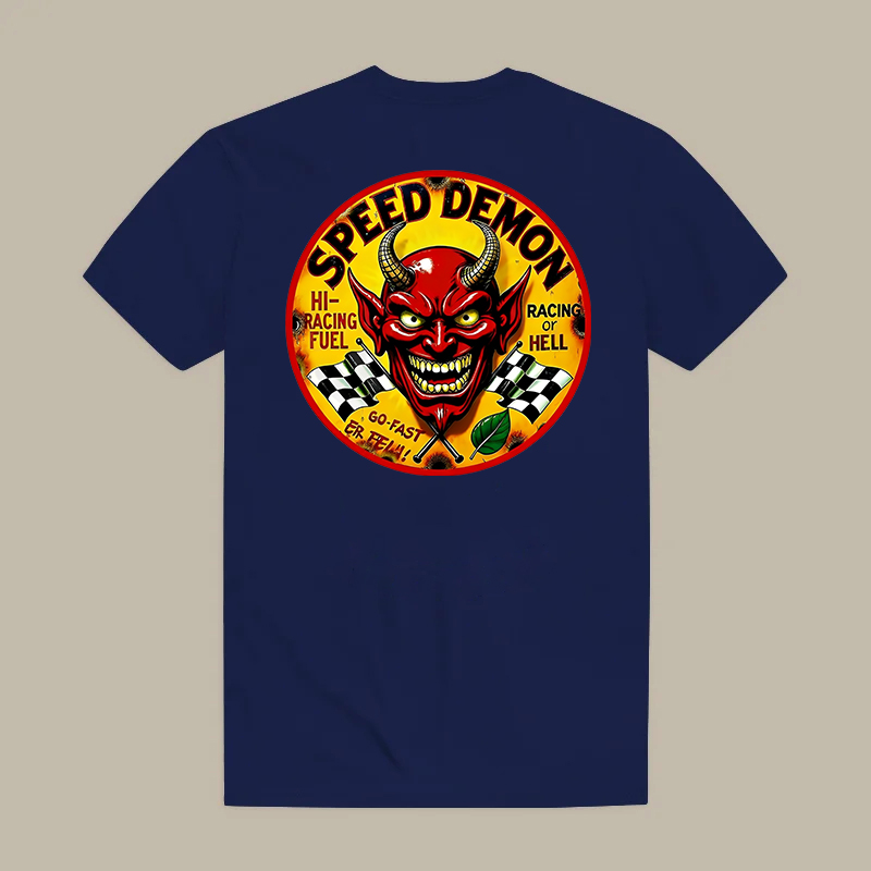 Speed Demon Printed Men's T-shirt