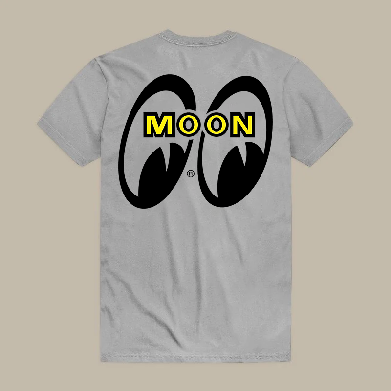 Mooneyes Classic Logo Printed Men's T-shirt