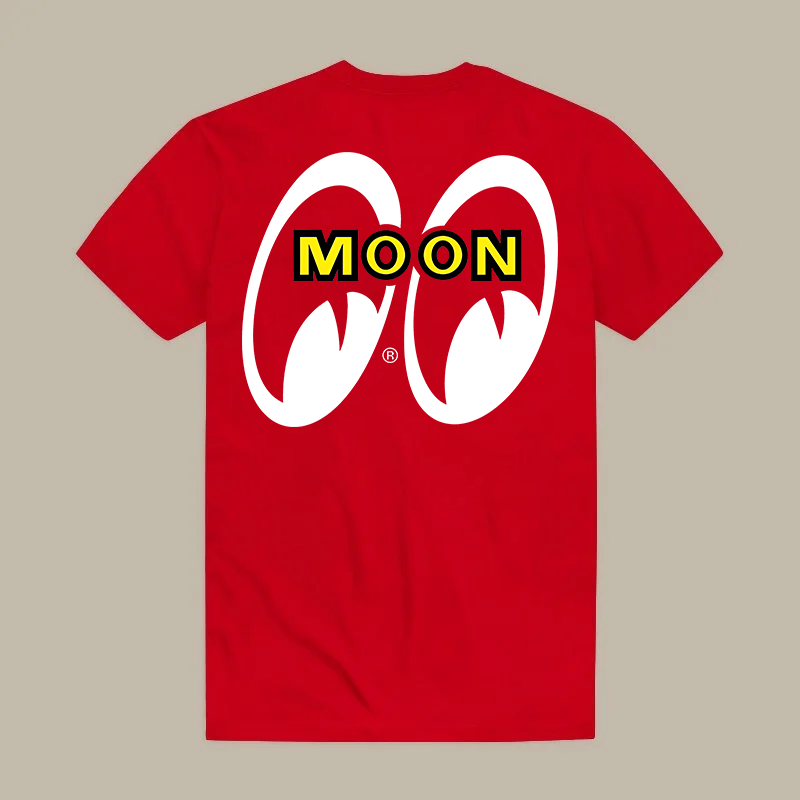 Mooneyes Classic Logo Printed Men's T-shirt