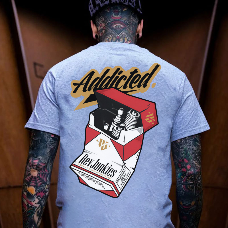 ADDICTED Print Men's T-shirt