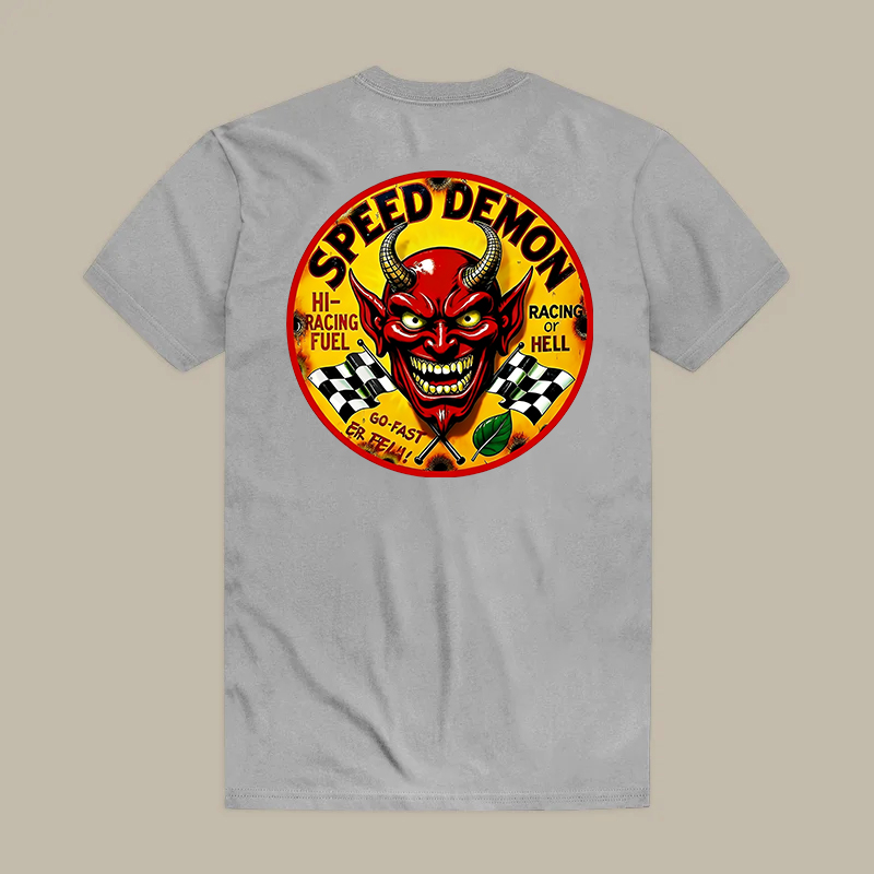 Speed Demon Printed Men's T-shirt