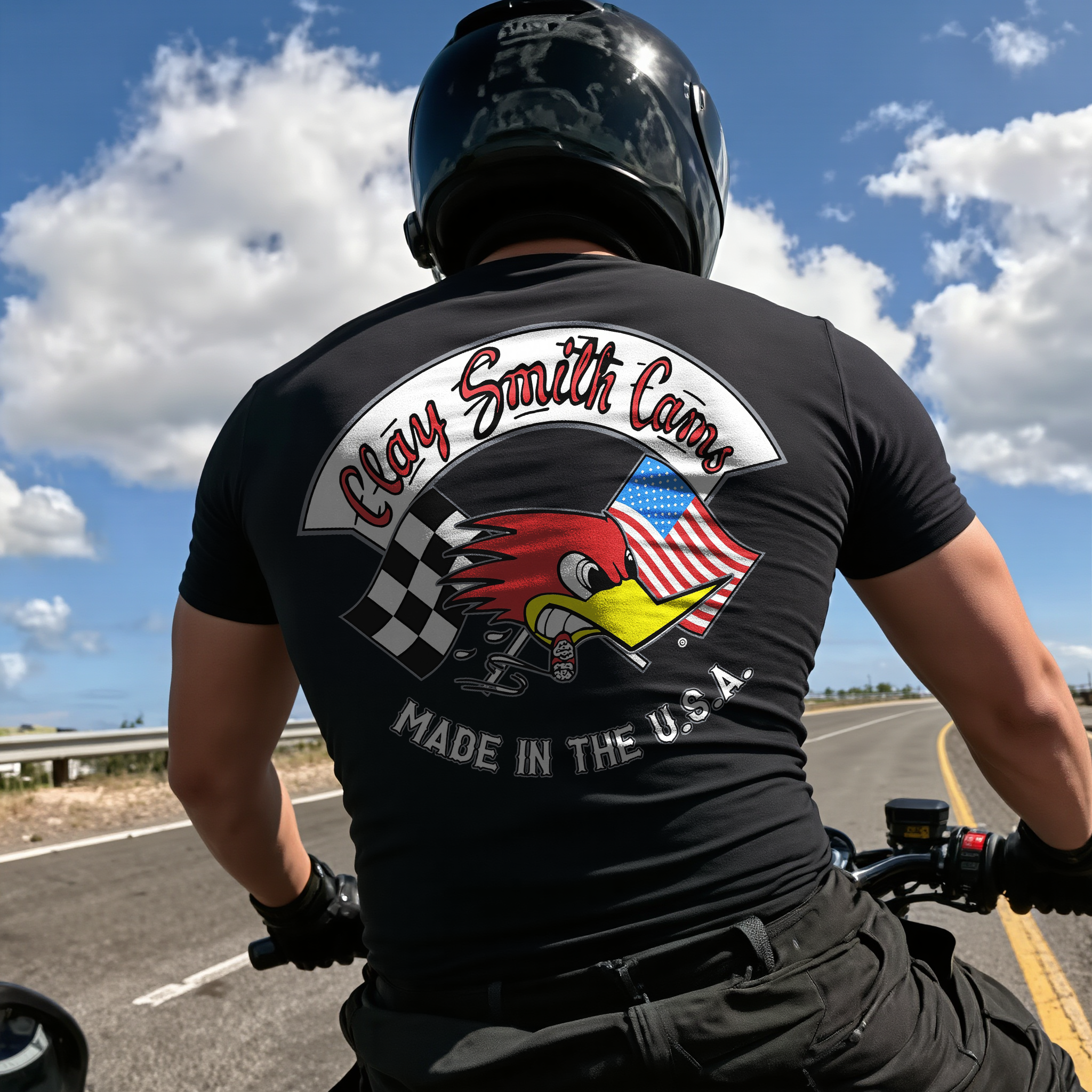 Clay Smith Cams Made In The U.S.A. Printed Men's T-shirt