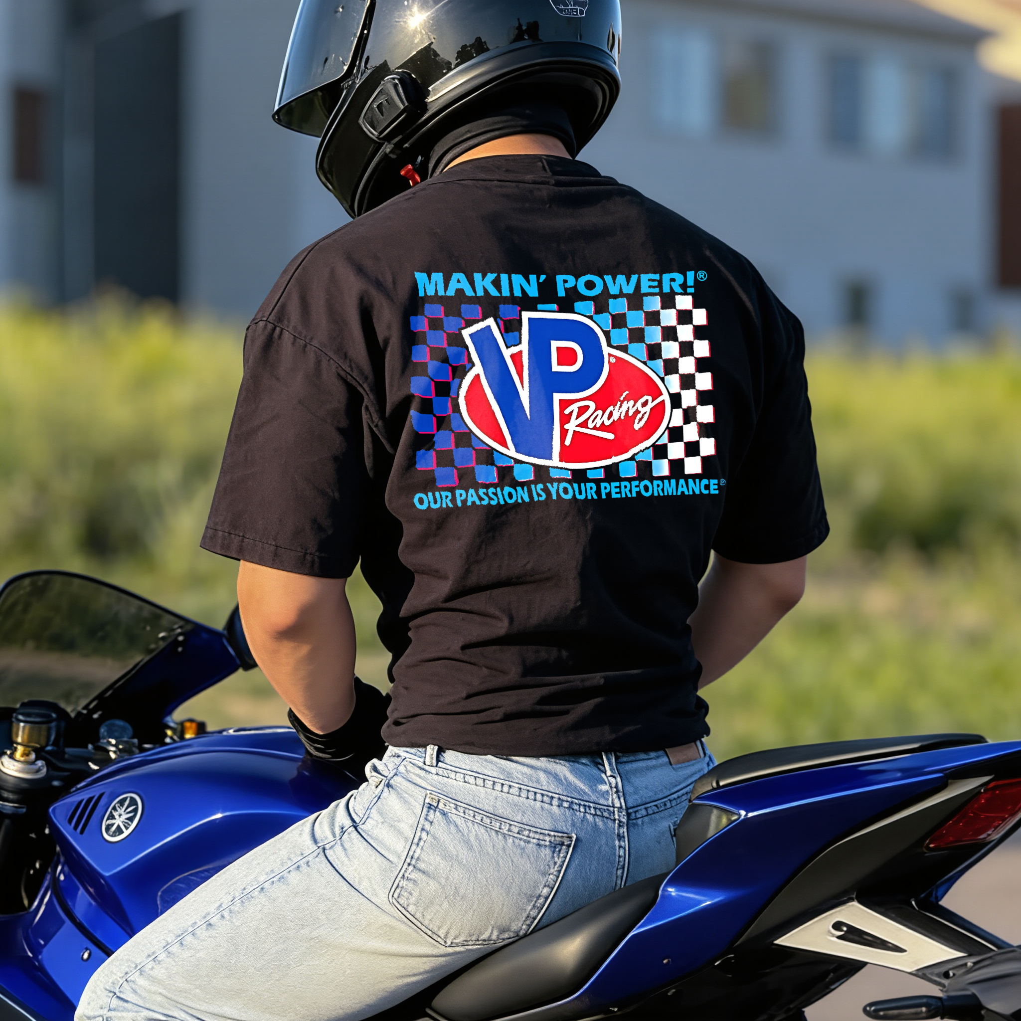 Makin' Power! Vp Racing Our Passion Is Your Performance Printed Men's T-shirt