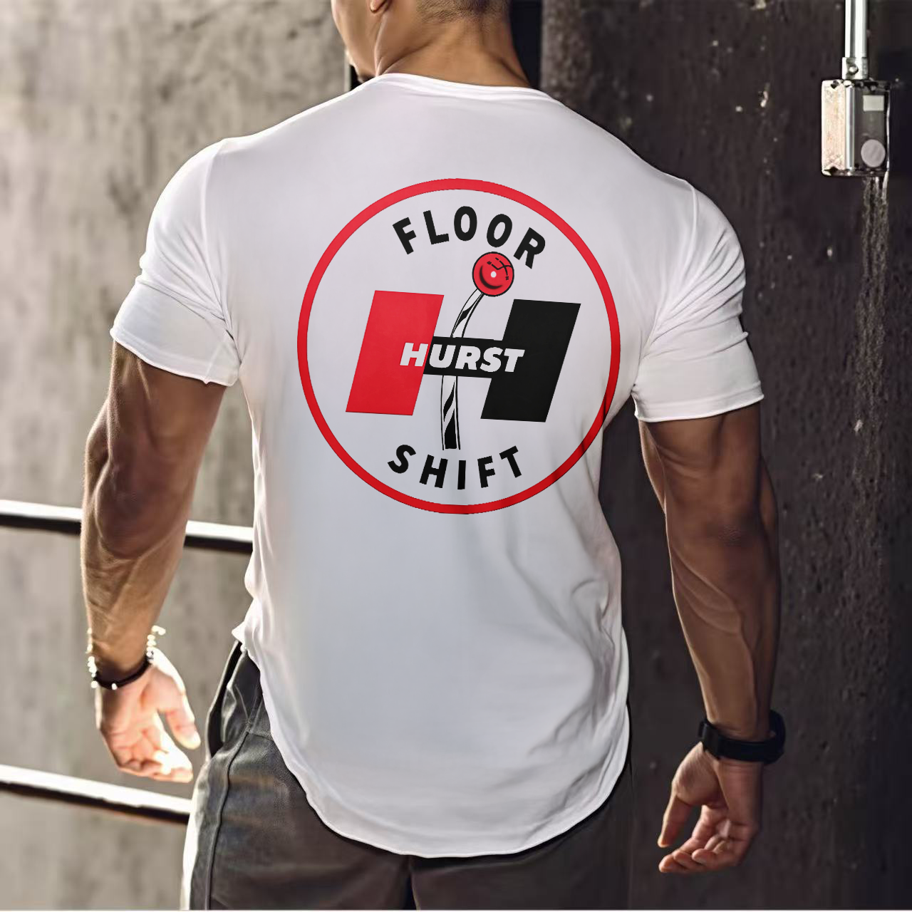 Hurst. Floor Shift Printed Men's T-shirt