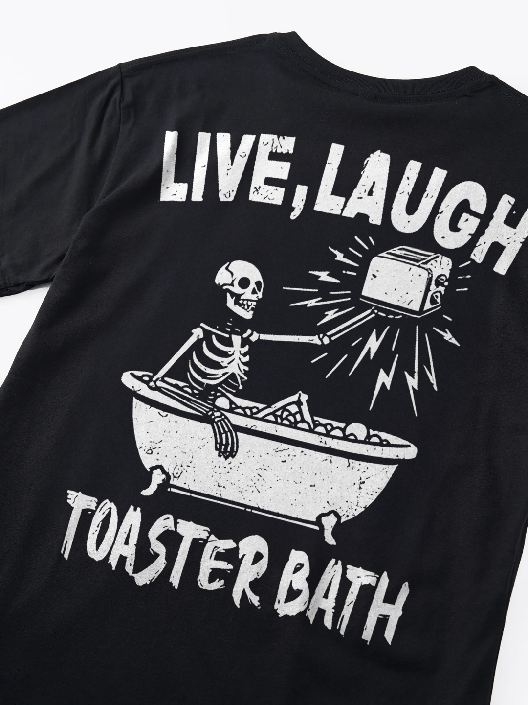 Live Laugh Toaster Bath T-shirt