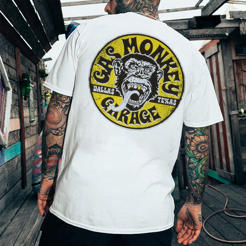 GAS MONKEY GARAGE Print Men's T-shirt
