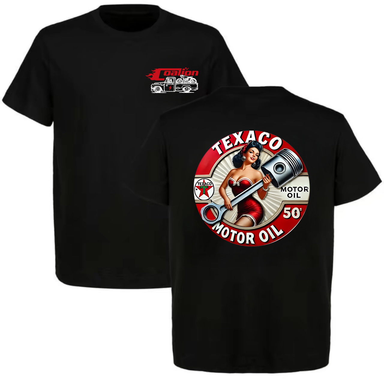Texaco Motor Oil Printed Men's T-shirt