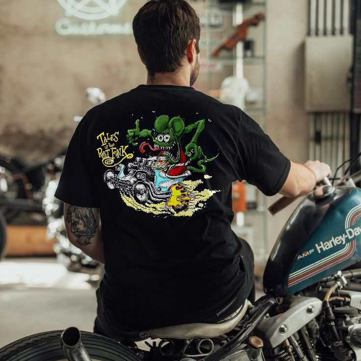 Tales Of The Rat Fink Printed Unisex T-shirt